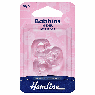 H120.14 Plastic Bobbin: Singer/Class 66k ..